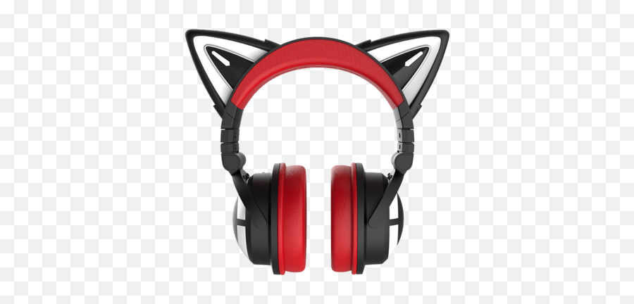 Brookstone Cat Ears Bluetooth Headset - Cute Gamer Headset Black Emoji,Neko Head Emotion Ears
