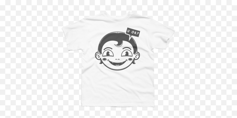 New White Vampire Boyu0027s T - Shirts Design By Humans Emoji,Haloween Vampire Emoticon