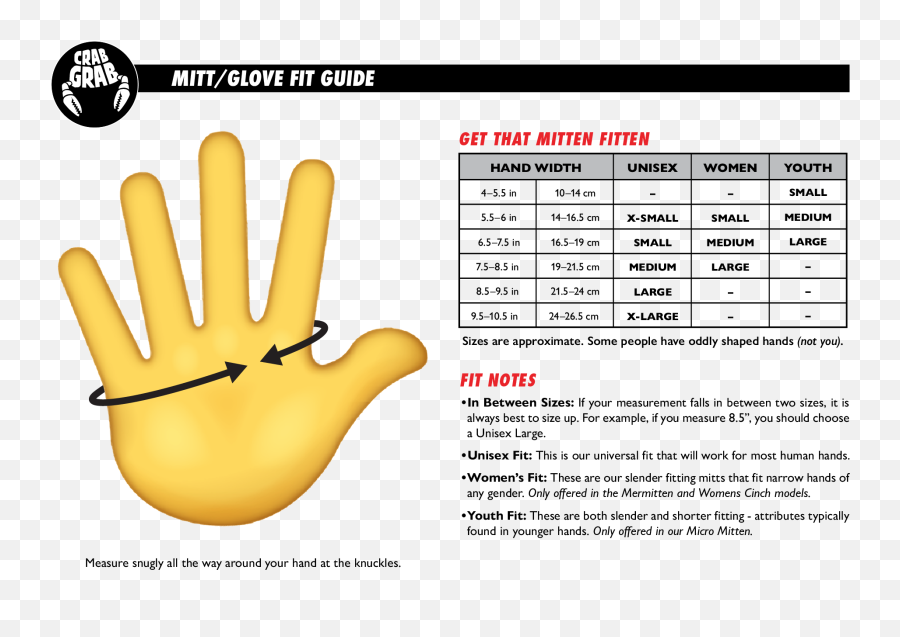 Cinch Mitt - Crab Grab Emoji,Upsidedown Hand Sign Emoji