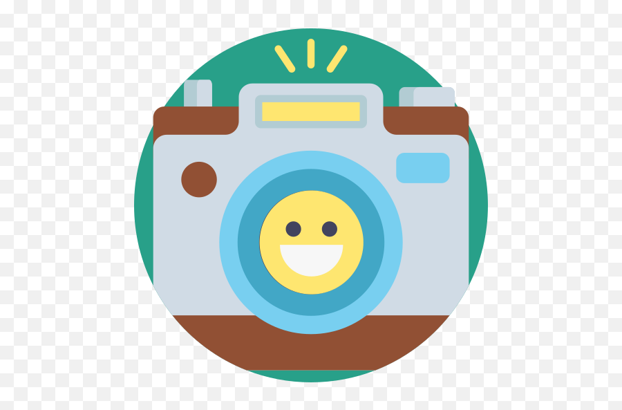 Free Icon Camera Emoji,Emoticon With Camera