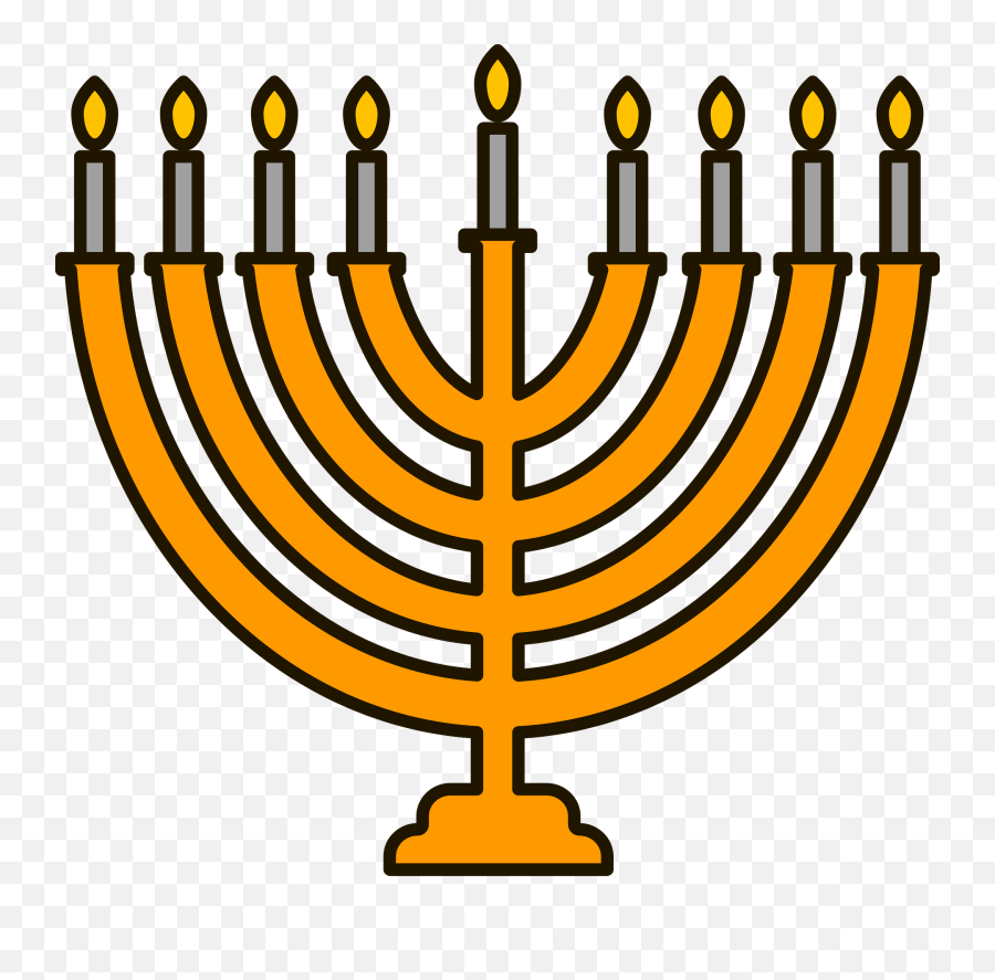 Menorah Clipart - Menorah Emoji,Is There A Menorah Emoji