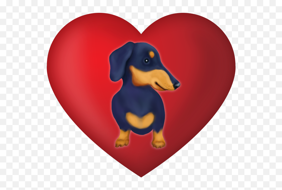 Dachshund Emoji - Lovers Sorry,Weenie Dog Emoji