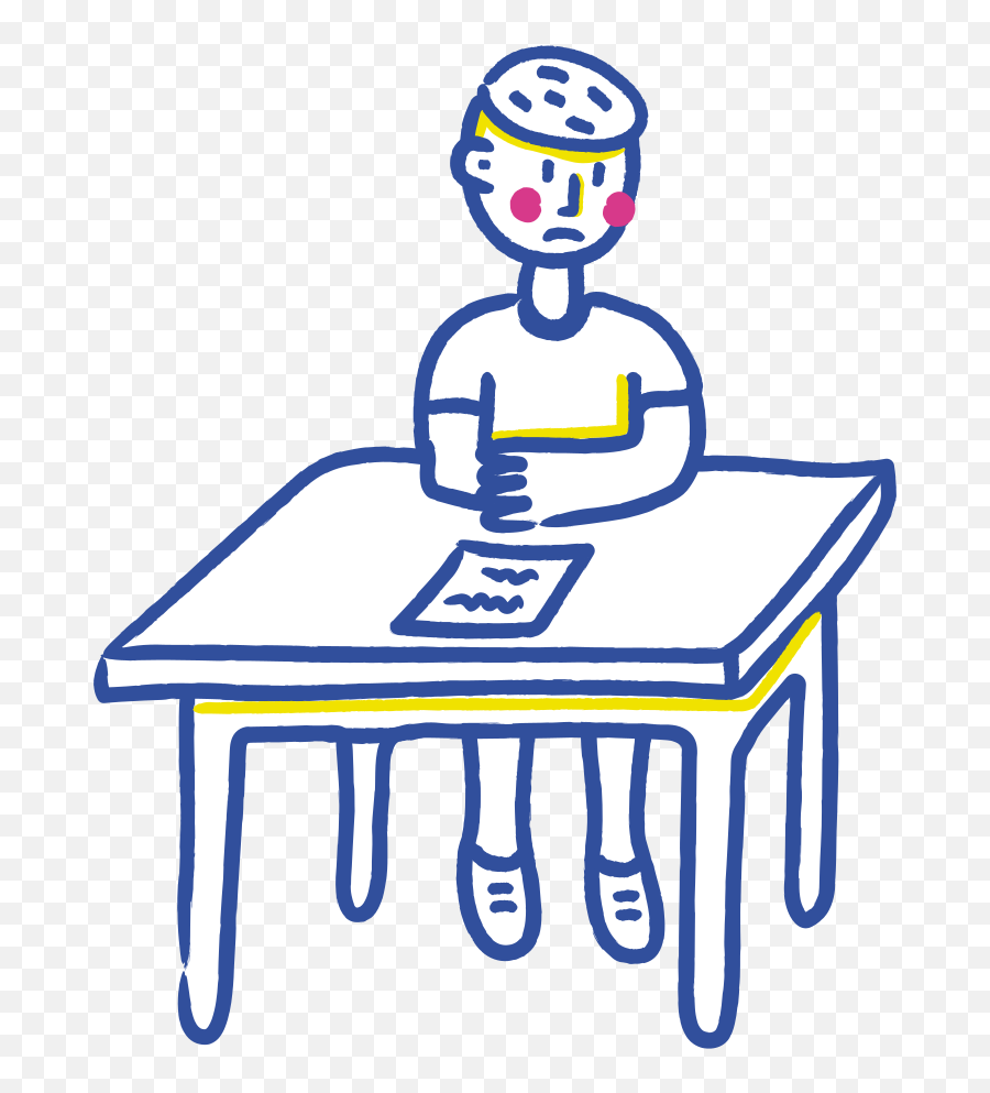 Sad Student Illustration In Png Svg Emoji,Sad Emoji Hands Up