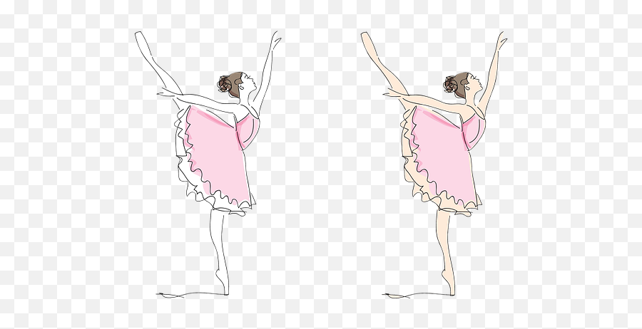 Sticker Stickersvballet Balet Sticker By Romance - Hình Cô Gái Múa Ba Lê Emoji,Ballerina Emoji Copy And Paste