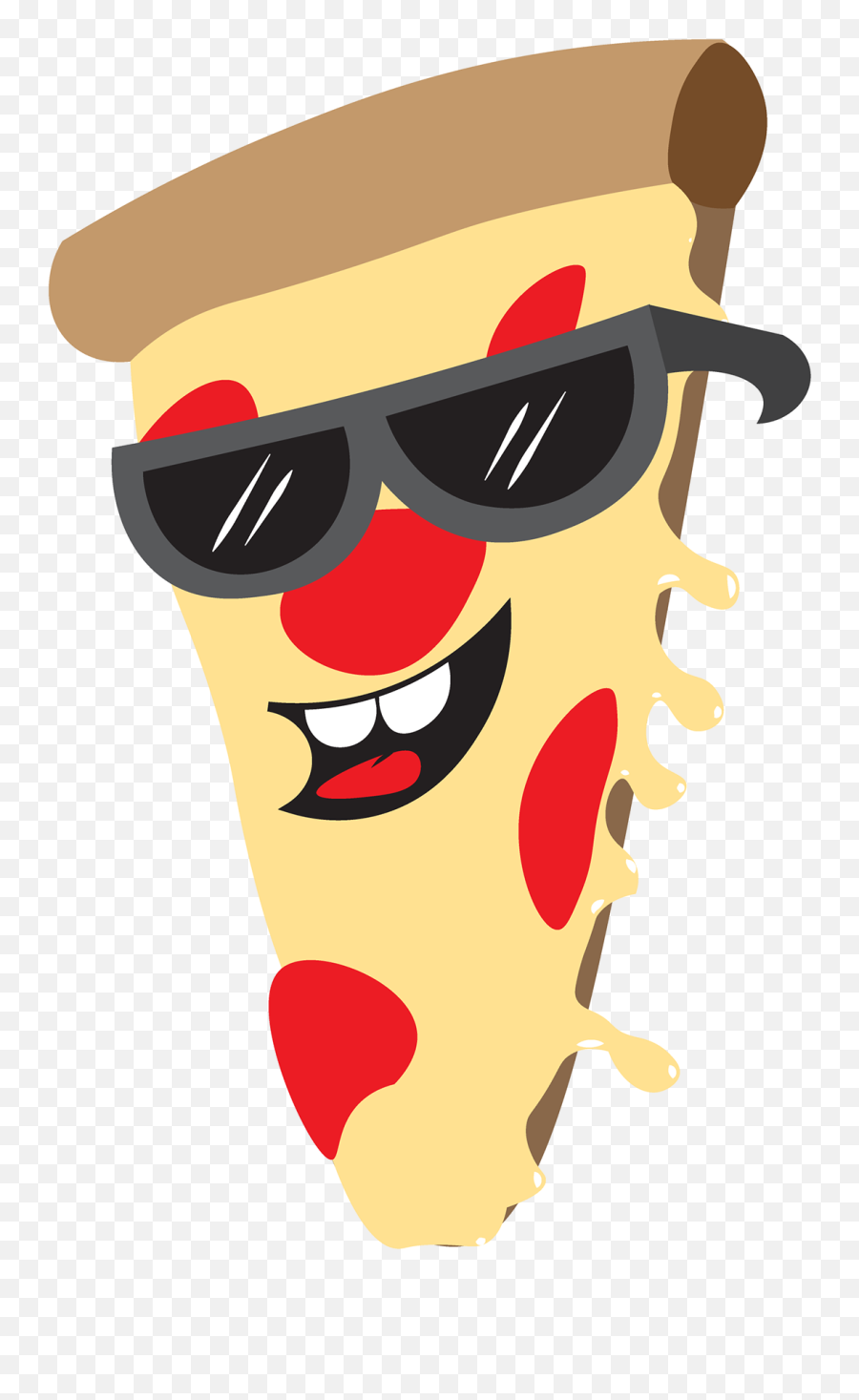 Pizza Is A Food Piece Inspired My By Admiration For - Happy Emoji,Admiration Emoji