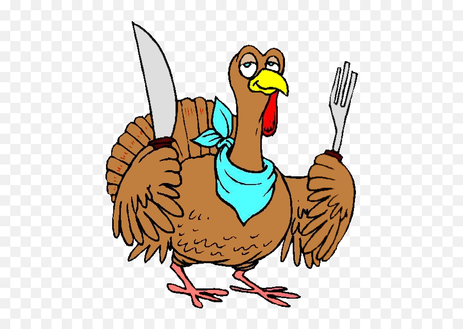 5 Thanksgiving Turkey Emoticon Images - Turkey With Knife And Fork Clipart Emoji,Thanksgiving Emojis