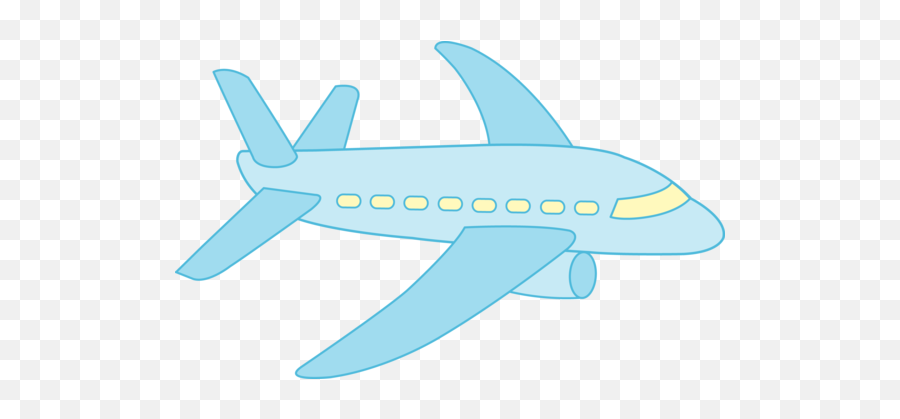 Airplane Air Plane Clip Art Clipart 6 Clipartwiz 2 - Clipartix Simple Airplane Cartoon Png Emoji,Flight Emoji