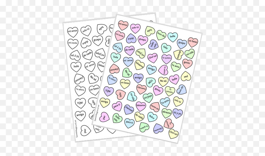 8 Easy Spanish Valentine Activities Emoji,Happy Valentine's Day Family Con Emotion Para Facebook