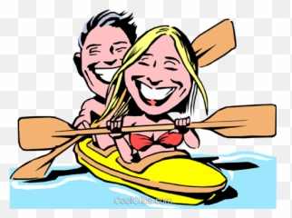 Woman Kayaking Png Royalty Free U0026 Free Woman Kayaking - Clipart Kayak Images Cartoon Emoji,Canoe Emoji