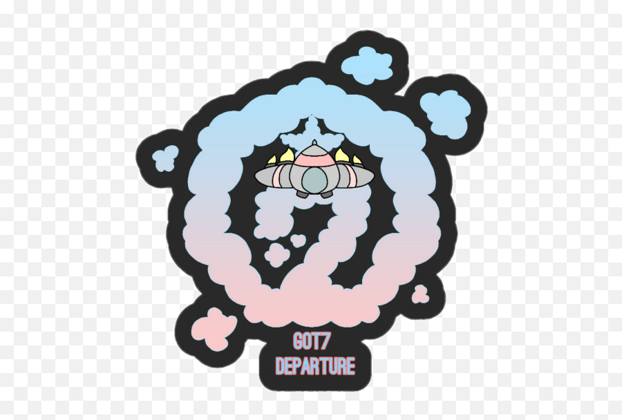 Got7 Kpop Igot7 Ahgase Logo Sticker - Dot Emoji,Got7 As Emojis