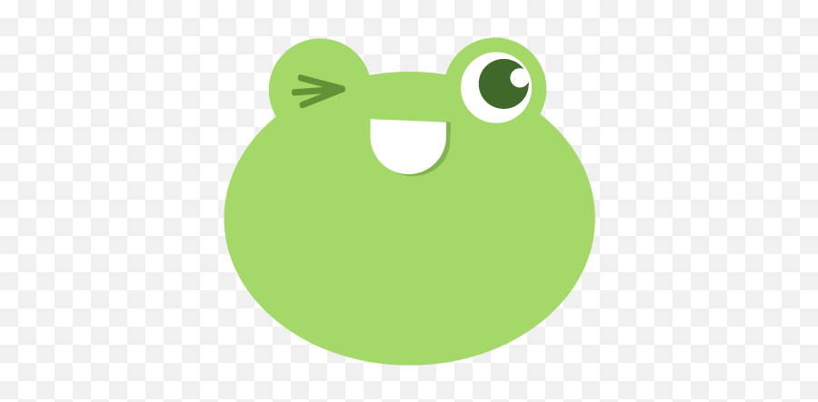 Frog Smiley Emoji Stickers By Anping Li - Dot,Catus Emoji Clip Art