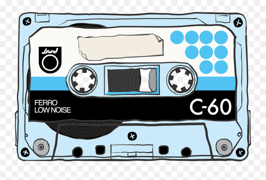 Cassette Tape Music Recorder Sticker - Tape Loop Emoji,Cassette Tape Emoji