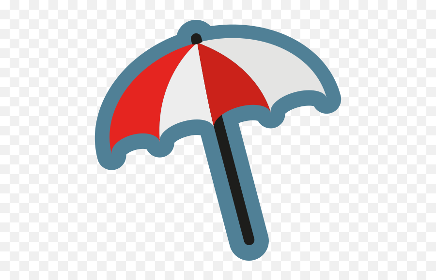 Beach Umbrella Clipart Free Svg File - Svgheartcom Dot Emoji,Uumbrella Emoji