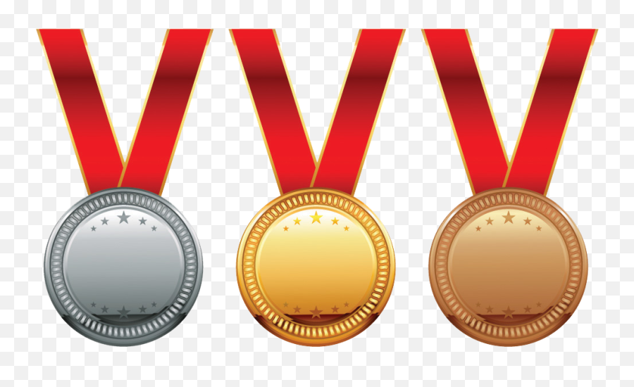 Gold Medal Olympic Medal Award - Medals Png Download 1042 Gold Silver Bronze Medal Png Emoji,Prize Emoji