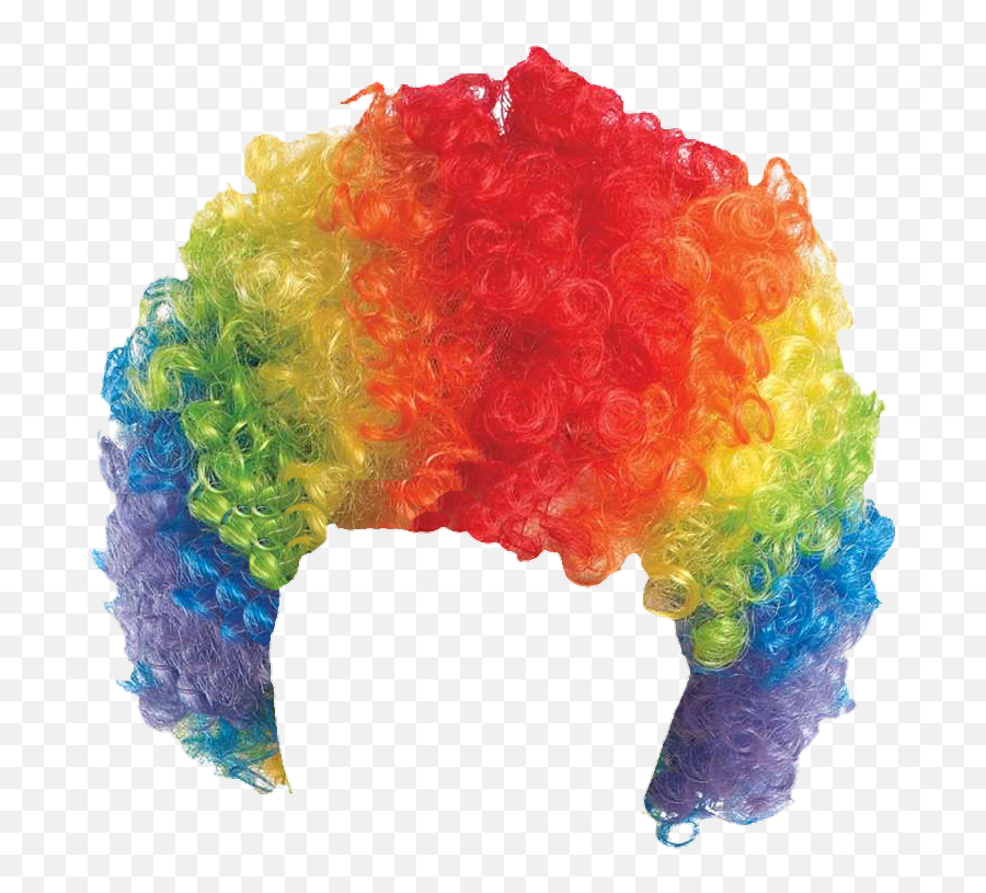 Clownwigstickerremix Payaso Peluca - Clown Wig Png Emoji,Disfraz Emojis