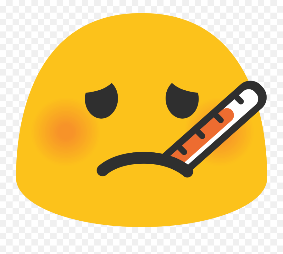 Fileemoji U1f912svg - Wikimedia Commons Sick Google Emoji,Videogame Emoji