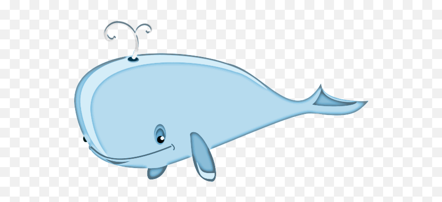 Blue Fish Cartoon Png - Whale Png Clipart Emoji,Bluefish Emojis