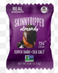 Super Dark Sea Salt Almonds - Skinnydipped Almonds Lemon Bliss Oz Emoji,Dota 2 Ppd Salt Emoticon