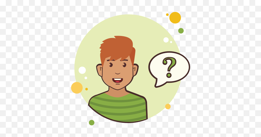 Icono De Hombre De Jengibre Signo De Interrogación Estilo - Question Bank Icon Png Emoji,Emoji De Interrogacion