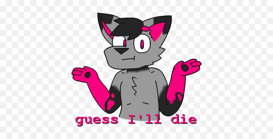 Guess Iu0027ll Die U2014 Weasyl Emoji,How To Make Shrug Shoulders Emoticon