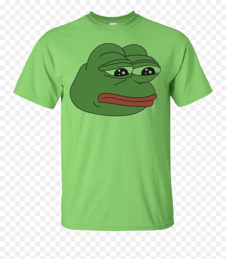 Pepe Frog Meme T - Shirt U2013 Shirt Design Online Emoji,Pepe The Frog Emoticon