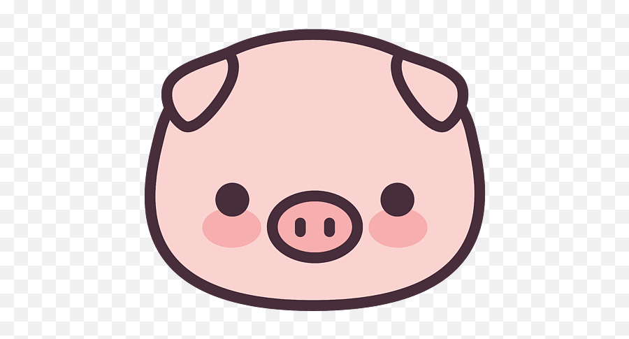 Pig Kawaii Iphone Xs Case For Sale By Manuel Schmucker Emoji,Piggy Emoticon Facebook