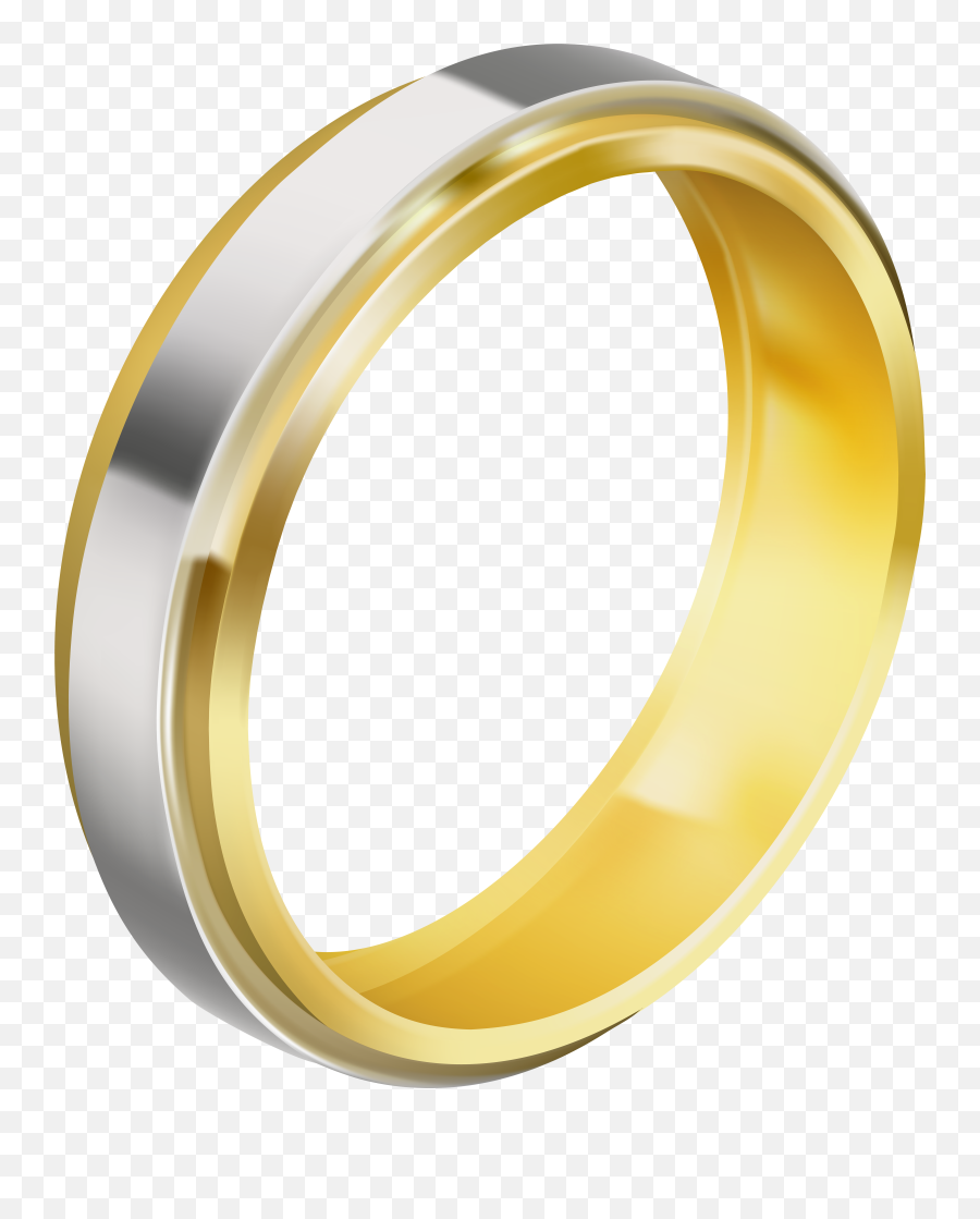 Silver And Gold Wedding Ring Png Clip Emoji,Find The Emoji Wedding