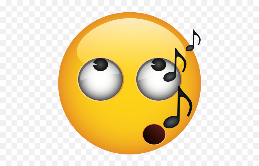 Face Whistling - Happy Emoji,Whistling Emoji