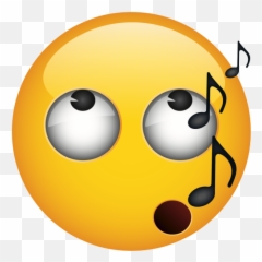 Face Whistling - Happy Emoji,Whistling Emoji