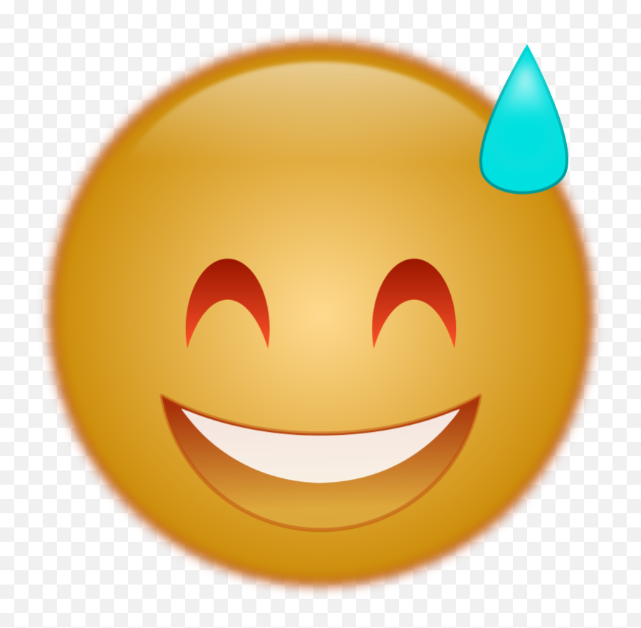 Openclipart - Clipping Culture Emoji,Sweating Hot Emoji