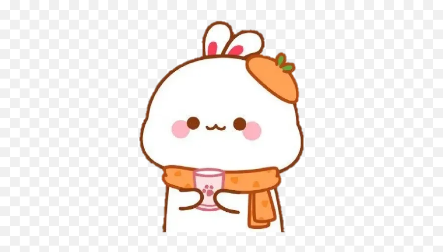Cute Rabbit Sticker Pack - Stickers Cloud Emoji,Bunny Emojis Download Cute Rabbit Sticker Pack - Stickers Cloud Emoji,Bunny Emojis Download