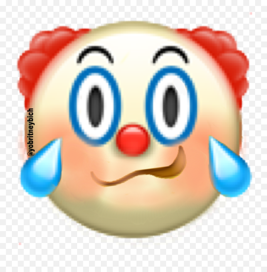 Clown Clowncheck Funny 315836494015211 By Yobritneybitch Emoji,Emoji Clown Meme