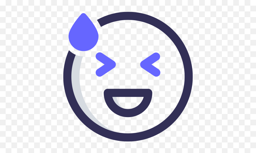 Expression Emoji Grinning Laugh Icon - Free Download Happy,Laugh Emoji