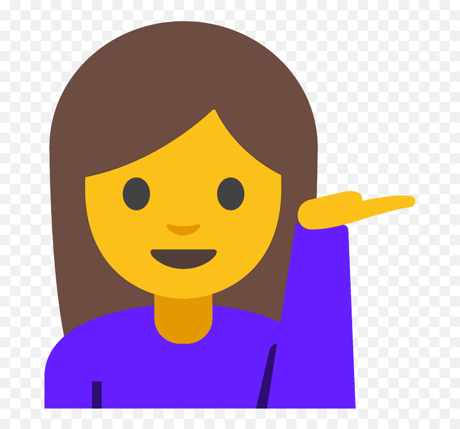 Woman Tipping Hand Emoji Clipart Free Download Transparent,Face Palm Emoji Android