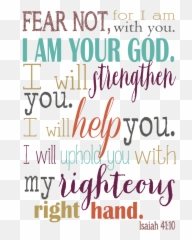 Isaiah 4110 Encouragement Quotes Pisces Quotes - Word Art For Isaiah 41 10 Emoji,Bible Verse On Emotions