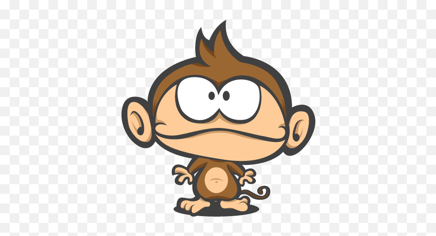 Images Of A Monkey That Are Animated - Clipart Best Transparent Monkey Gif Emoji,Mokey Emoji