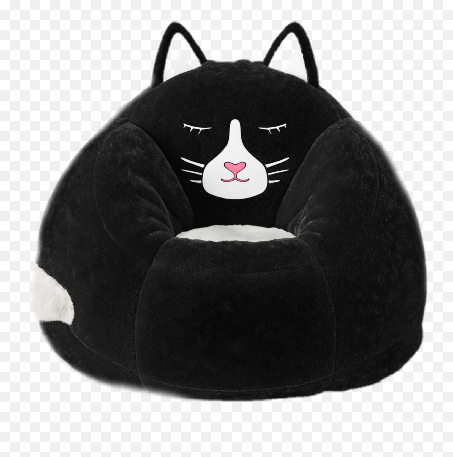 Bean Bags Sticker Challenge - Cat Bean Bag Chair Emoji,Emoji Bed In A Bag