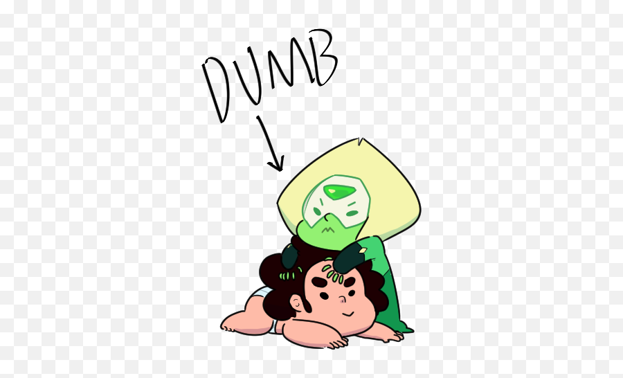 Download Dumb Green Facial Expression Cartoon Text Emotion - Baby Steven Universe With Garnet Emoji,Emotion Cartoon