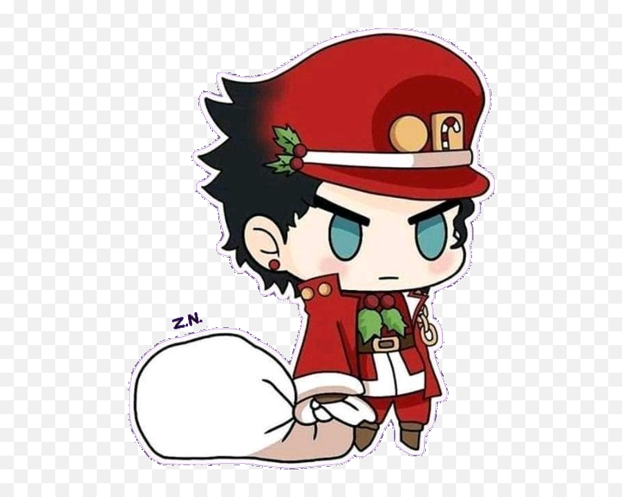 Padorujotaro - Discord Emoji Jotaro Santa,Red N Emoji