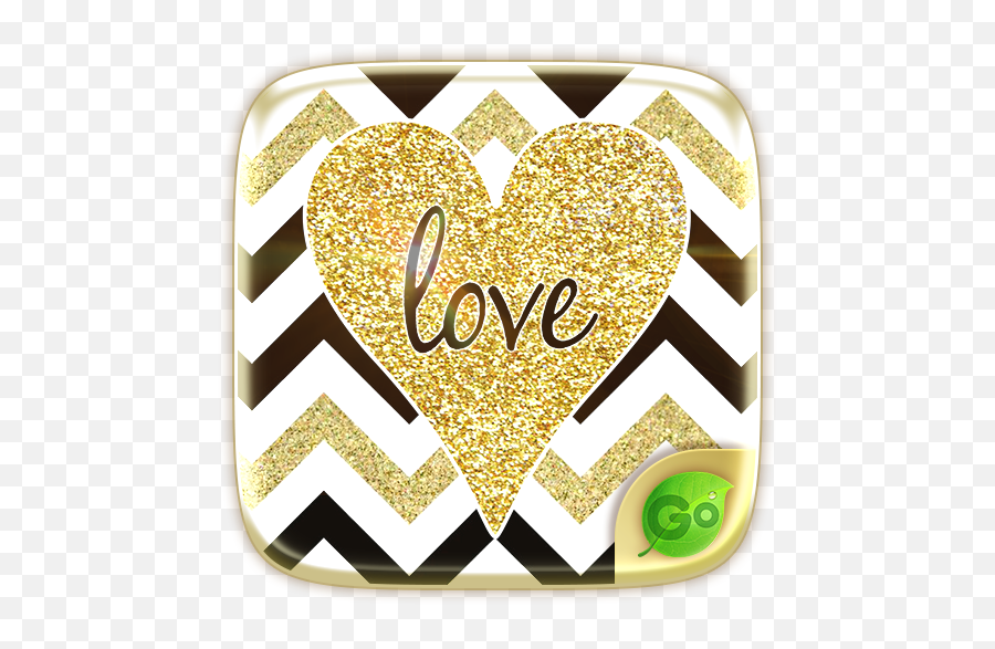 Loveii Go Keyboard Theme Emoji - App Su Google Play Love Go Launcher Theme,Golden Heart Emoji