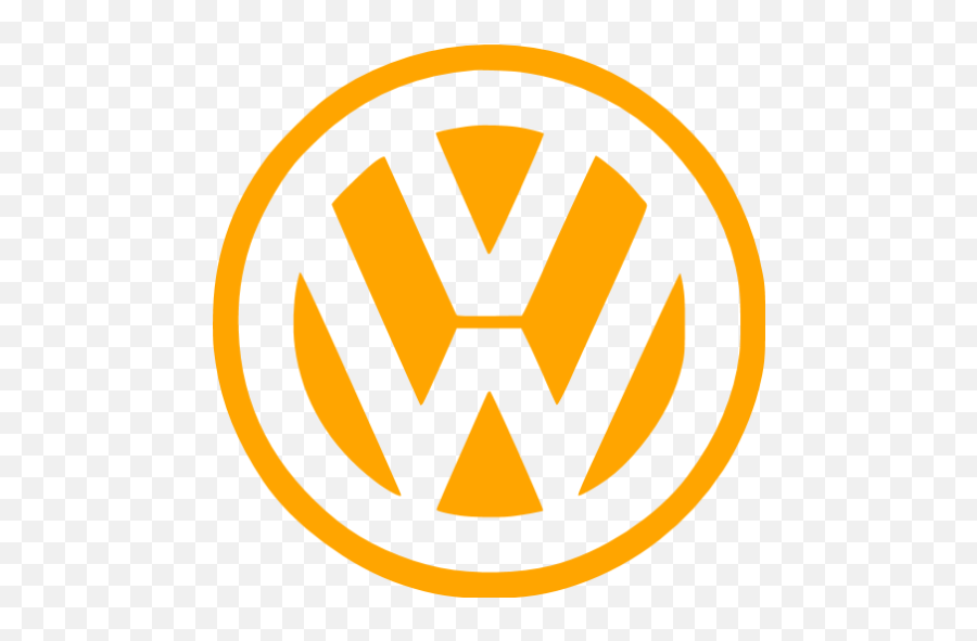 Orange Volkswagen Icon - Free Orange Car Logo Icons Vw Audi Emoji,Car Logo Emoji
