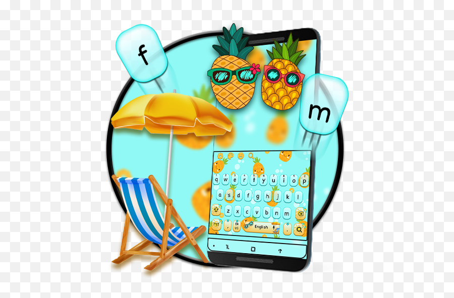 Sapphire Summer Pineapple - Outdoor Furniture Emoji,Pineapple Emoji