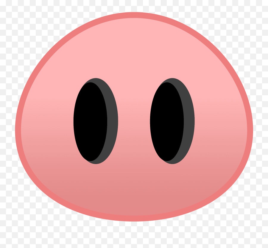 Pig Nose Icon - Pig Nose Emoji,Guess The Emoji Leaf And Pig