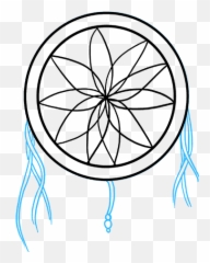 Bretak Mf 35 Latest Simple Dream Catcher Drawings Easy - Easy Dream Catcher Feather Drawing Emoji,Dreamcatcher Symbol Emoji