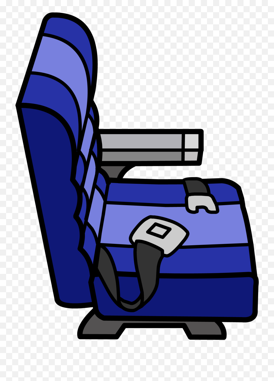 Airplane Clipart Chair - Plane Seat Clipart Png Transparent Seat Clipart Emoji,Airplane Landing Emoji