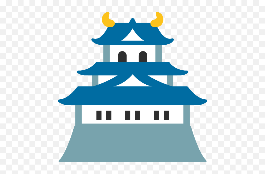 Japanese Castle Id 7762 Emojicouk - Japanese Castle Clipart,Tengu Emoji