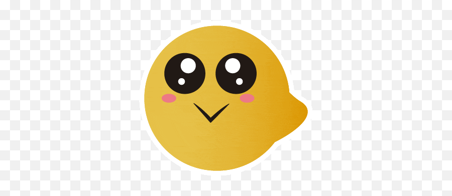 Emotion Circle Sticker - Happy Emoji,Emotion Circle