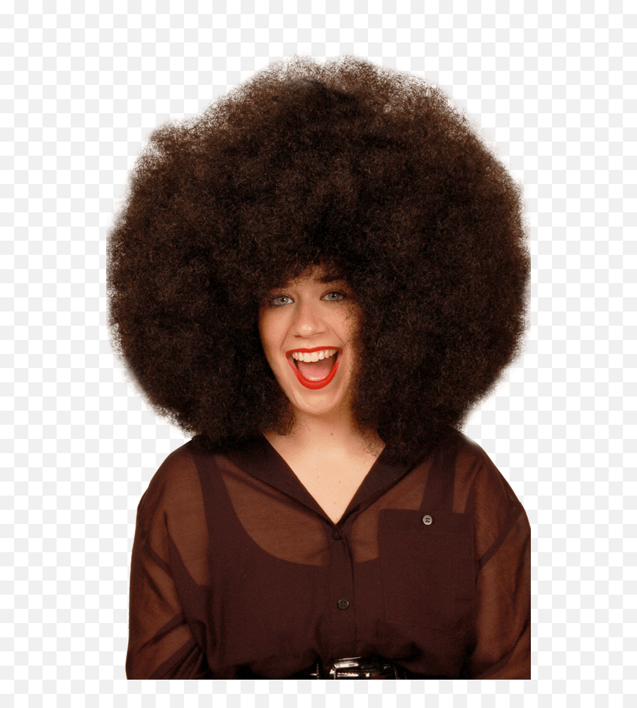 Fancy Dress Afro Wigs - Hair Design Emoji,Big Afros Emoticons