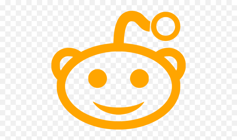 Orange Reddit Icon - Free Orange Site Logo Icons Reddit Icon Aesthetic Brown Emoji,Phew Skype Emoticon