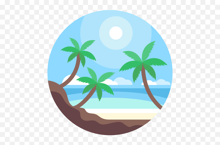 Free Vector Icons Designed - Beach Icon Emoji,Hd Wallpaper Beach Emotions
